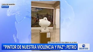 "Pintor de nuestra violencia y paz": Petro lamenta fallecimiento de Fernando Botero