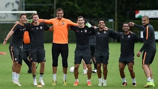 Shakhtar conducted their final session in the Netherlands