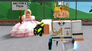 I Found a Princess Teamer, SO I Went UNDERCOVER as a PRINCE..(Murder Mystery 2)