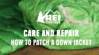 How to Patch a Down Jacket || REI