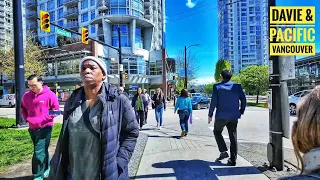 Vancouver Walk 🇨🇦 - Seawall Path | Pacific Blvd | Pat Quinn Way