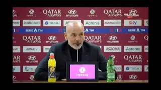 Conferenza mister Pioli post Roma - Milan 1-2 (28.20.2021)