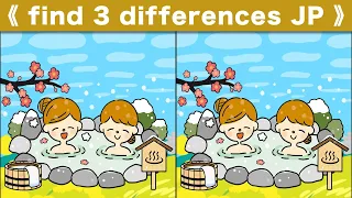 Spot the difference|Japanese Pictures Puzzle No694