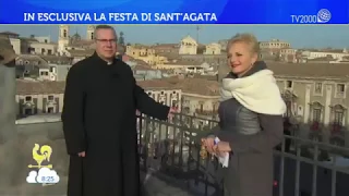 In esclusiva la festa di Sant'Agata