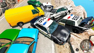 Epic High Speed Jumps #2 BeamNG.Drive - Car Crash Compilation