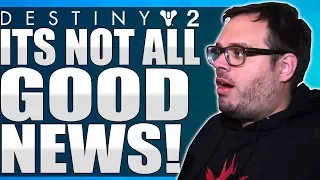 Destiny 2: ITS NOT ALL GOOD NEWS FFS! - Xbox One X 60fps! PS Exclusivity Issues! NO BEARDS!! WTF!