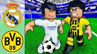CHAMPIONS LEAGUE Real Madrid vs Borrusia Dortmund - Real Futbol 24 Roblox