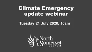 Climate Emergency update webinar