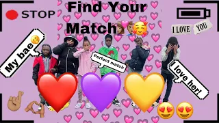 FIND YOUR MATCH🫣👩🏽‍❤️‍👨🏽 3 GIRLS AND 3 BOYS