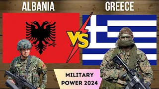 ALBANIA VS GREECE Military Power Comparison 2024