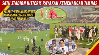 PECAHH TANGIS PERAYAAN KEMENANGAN DRAMATIS TIMNAS INDONESIA ATAS KORSEL