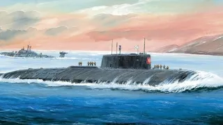 минута молчания в память о погибших моряках подводной лодки курск