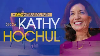 Governor Kathy Hochul discusses affordable housing, taxes