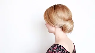 Деловой пучок самой себе. Presentable Hair Bun Herself