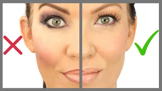 12 Makeup Mistakes on MATURE SKIN, HOODED EYES, WRINKLES - Makeup Tutorial