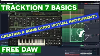 How to Make Music on Computer - Using Virtual Instruments in Tracktion