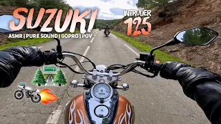 Suzuki Intruder 125 | ASMR | Pure Sound | GoPro | POV