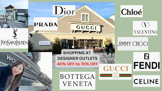 Discount Luxury Shopping at Woodbury Common Outlets Dior, Gucci, Prada, YSL, Celine, Chloe, Bottega