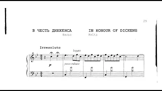 Leonid Desyatnikov - Waltz in Honour of Dickens