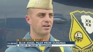 Blue Angels pilot from Durango dies in Tennessee jet crash