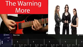 The Warning - More Guitar Cover With Tabs(Drop Db)