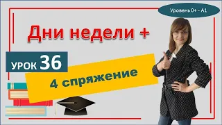 Настоящее время 4 спряжение  Дни недели на польском САМОучитель польского языка Урок 36