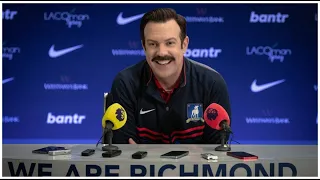 Ted Lasso Press Conference Scene - TedLasso S03 E01 -TED LASSO SEASON 3