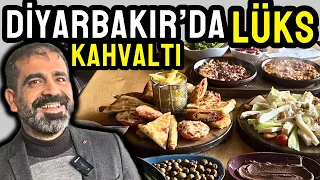 Diyarbakır'da lüks mekanda kahvaltı nasıl olur