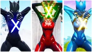 FORTNITE FEMALE SKINS ARE MAKING YOUR STICK GLOW 😍❤️ GLOWSTICKS DANCE EMOTE SHOWCASED!