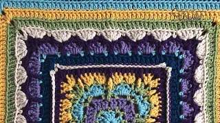Crochet All In the Family Blanket Stitch Along - Rnds 1-15 | EASY | The Crochet Crowd