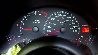 2000 Chevrolet Camaro 3.8 V6 Euro Version 0-100 km/h acceleration.