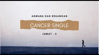 CANCER SINGLE JOMBLO - CINTA KEUANGAN GENERAL READING #tarot #tarot indonesia #jumat #jojoba