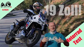 Honda CRF1100L Africa Twin Adventure Sports 2024 erster Test | Mit 19-Zoll-Vorderrad!