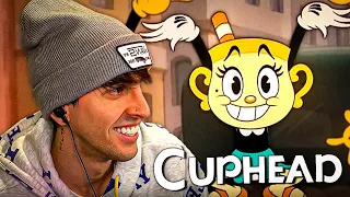 Robleis juega al DLC de CUPHEAD