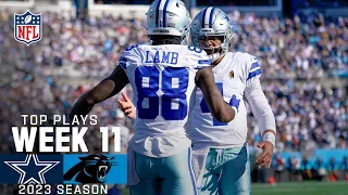 Cowboys vs Panthers Highlights | Week 11 | Dallas Cowboys 2023