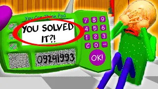 I Finally Found The TRUTH About Baldi's IMPOSSIBLE QUESTION! | Baldi's Basics Remastered