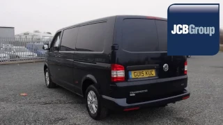 GU15KUC Volkswagen Transporter 2.0 TDI (140PS) T30 Highline LWB BMT 2l JCB EUROVAN EASTBOURNE