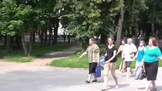 08.06.14. Харьков. Флешмоб на Каскаде #SaveDonbassPeopleFromUkranianArmy