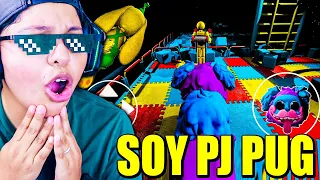 ¿QUE PASA SI NOS CONVERTIMOS en PJ PUG y en BUNZO BUNNY en POPPY PLAYTIME CAPITULO 2 ? 😱 | Pathofail