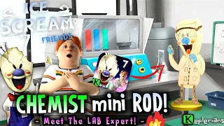 CHEMIST Mini Rod's COMING in Ice Scream 7 Friends: Lis!🥽🤩🧪 | Ice Scream 7 laboratory reveal