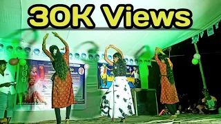 Our group dance performance/tamil fusion songs/Pongal dance/college/girls/melody/cut/fusion/village