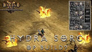 Project Diablo 2 Fire Sorceress Overview - Hydra Sorc is the new meta!?