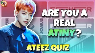 ARE YOU A REAL ATINY? | ATEEZ QUIZ | KPOP GAME (ENG/SPA)