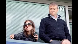 Roman Abramovich and his wife Dasha Zhukova