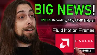 AMD Adrenalin Fluid Motion Preview Drivers | FSR3 Frame Generation inside the Drivers!