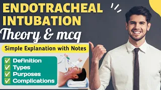 Endotracheal Intubation  | Endotracheal Tube Mcq | Types, Purposes And Complications