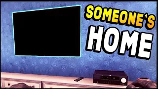 TAKING A GIANT TV WHILE SOMEONE IS HOME! - Thief Simulator Gameplay