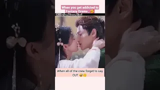 Kissing Scene Bloopers 🥰TILL THE END OF THE MOON ,