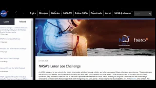 NASA / HeroX Lunar Loo Challenge Best Solution