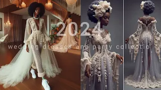 Wonderful 2024 wedding dresses and party collection accessories knitted with wool,nice ideas!!!